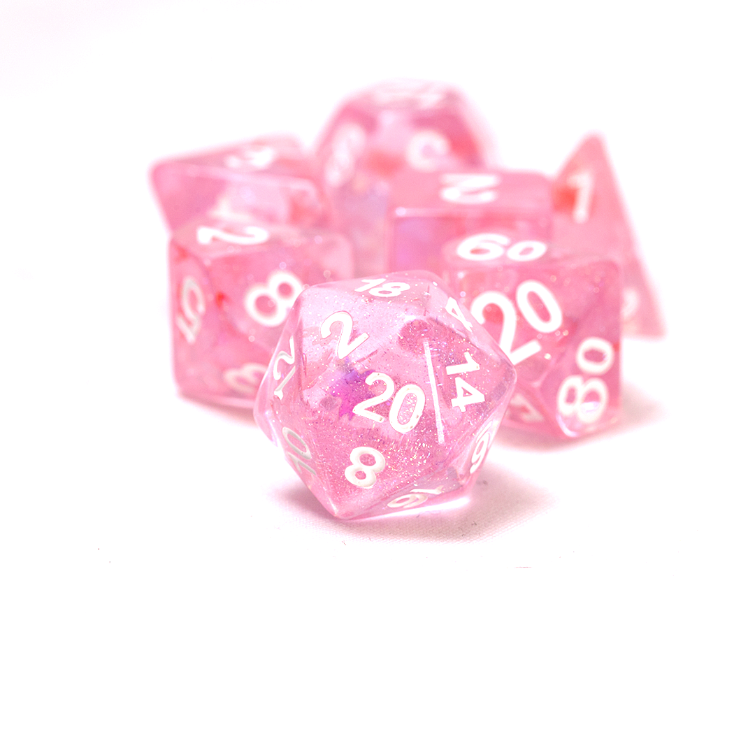 Seven Die Polyhedral Set