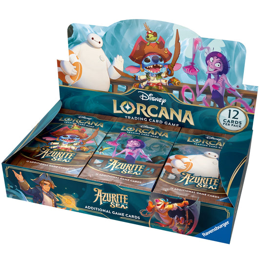 Lorcana: Azurite Sea Booster Display