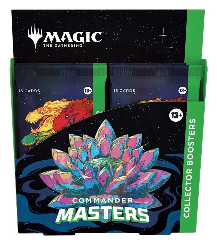 Magic The Gathering Commander Masters Collector Booster Display