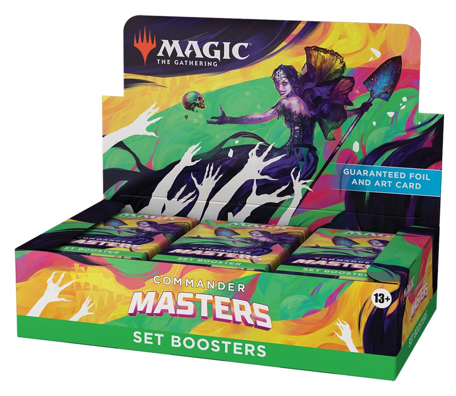 Magic The Gathering Commander Masters Set Booster Display