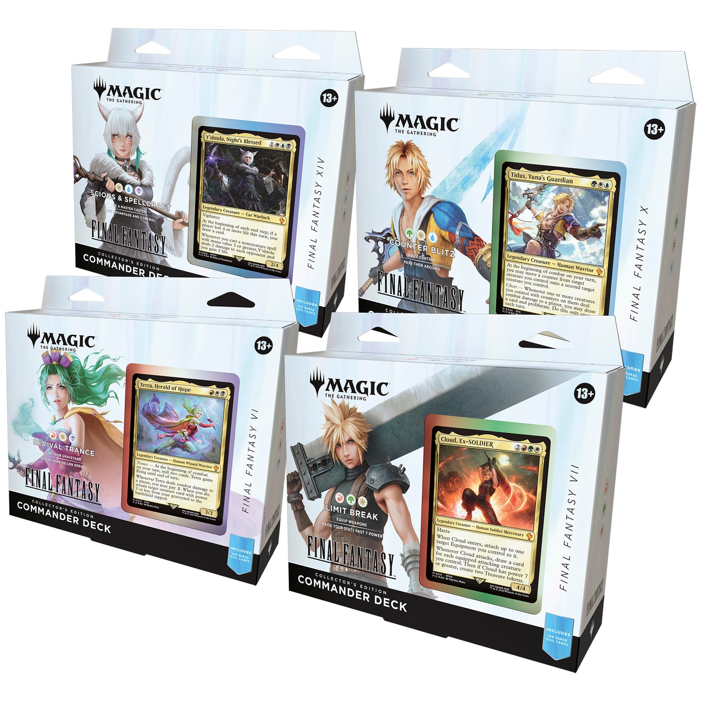 MTG: Final Fantasy Collector Commander Decks [all 4]