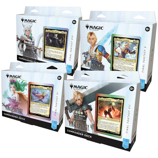 MTG: Final Fantasy Collector Commander Decks [all 4]