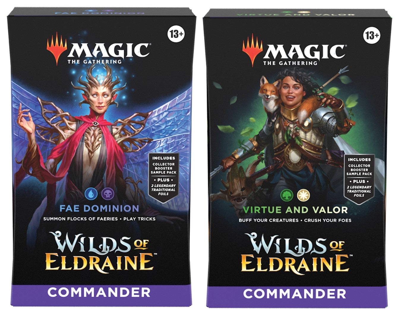 Magic: The Gathering - Wilds of Eldraine Commander Decks