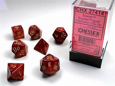 SCARAB® Polyhedral 7-die set
