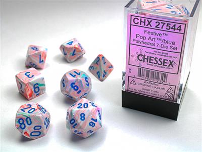 FESTIVE® Polyhedral 7-die set