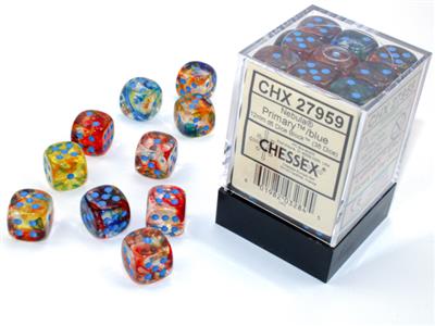 NEBULA® 12mm D6 Dice Block (36 DICE)