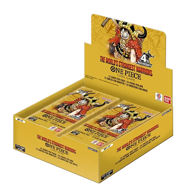 OP: The World's Strongest Warriors Booster Display (OP-17)