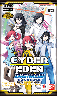 Digimon: Cyber Eden Booster Display (BT22)
