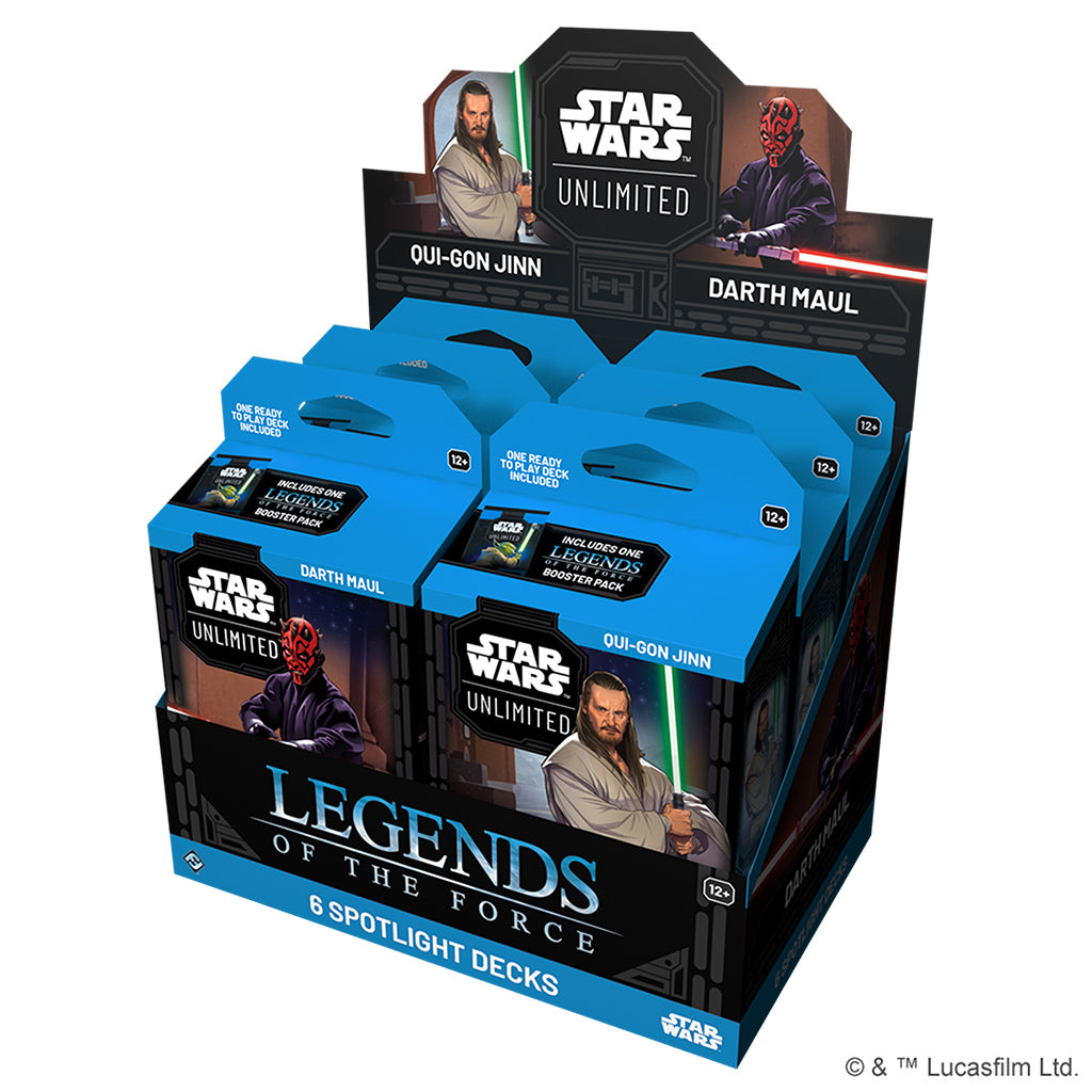 SWU: Legends of the Force Spotlight Decks [Set of 2]