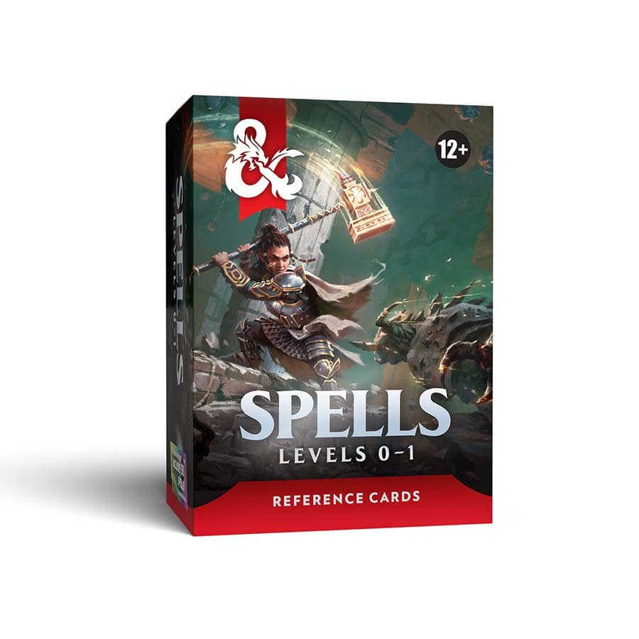 Dungeons & Dragons Reference Cards: Spells 1 (Levels 0-1)