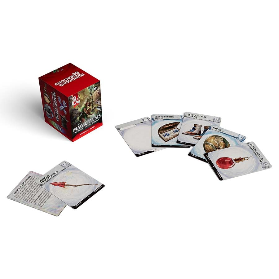 Dungeons & Dragons Reference Cards: Magic Items (Common & Uncommon)