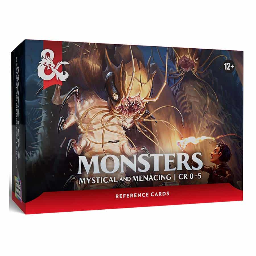 Dungeons & Dragons Reference Cards: Monsters (Mystical & Menacing)