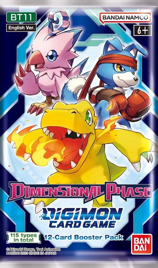 Digimon: BT-11: Dimensional Phase Booster Pack