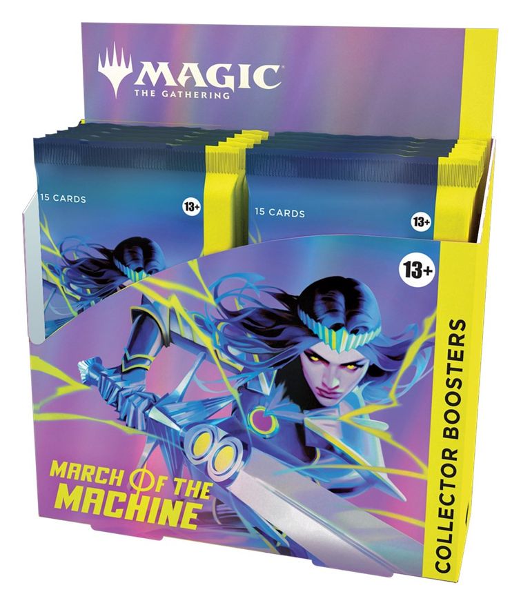 MTG: March of the Machines Collector Booster Display