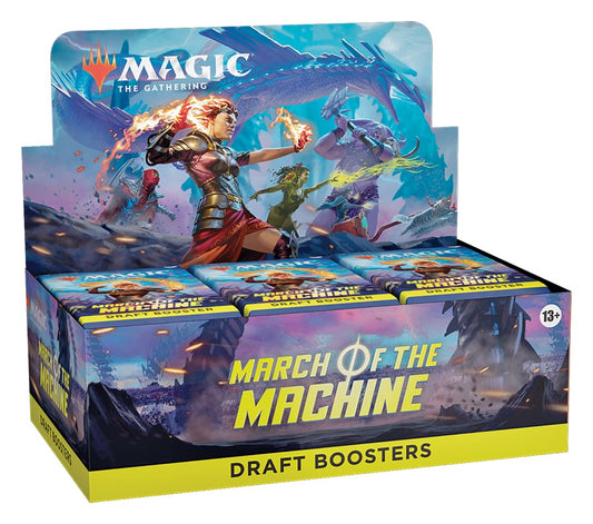 Magic the Gathering CCG: March of the Machines Draft Booster Display