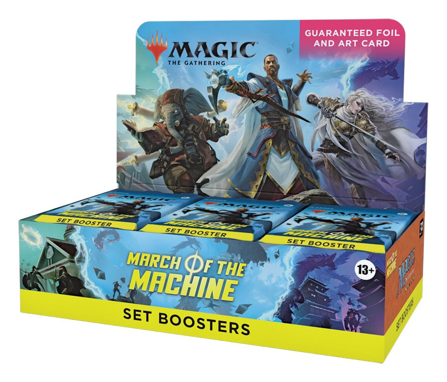 MTG: March of the Machines Set Booster Display