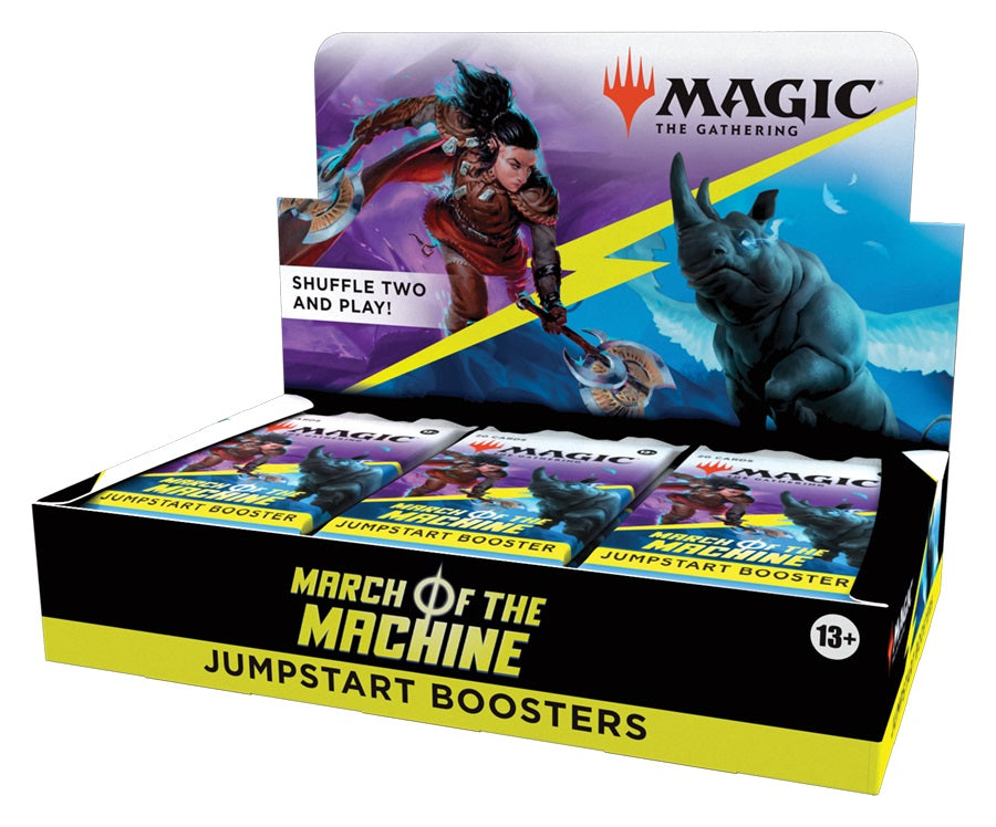 MTG: March of the Machines Jumpstart Booster Display