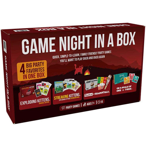 Exploding Kittens Game Night Bundle